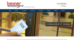 Desktop Screenshot of bannersecurity.com